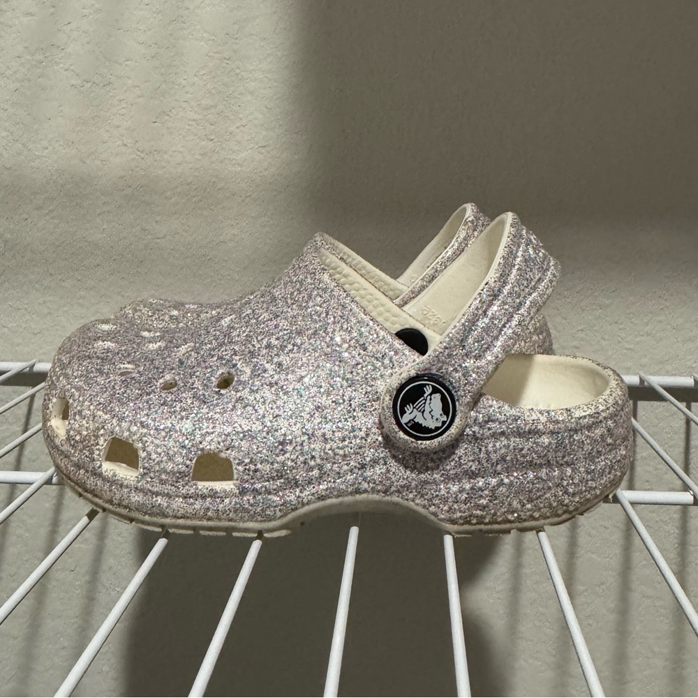 Crocs Classic Glitter Clog - Baby / Toddler